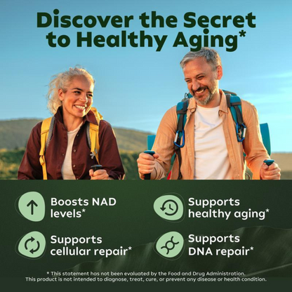 NR900 - NAD+ Supplement for Skin Aging Support, Energy, and Focus